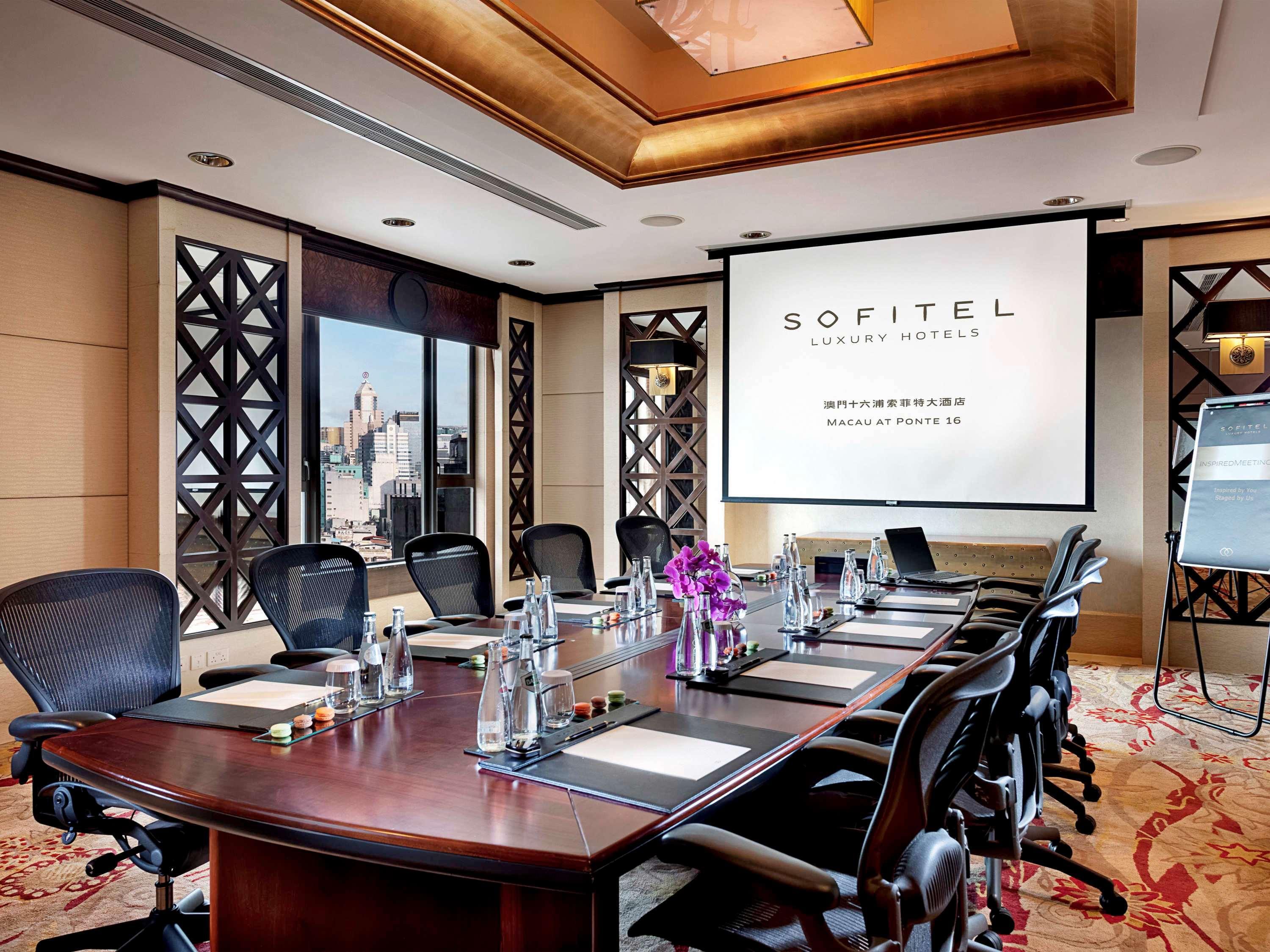 Sofitel Macau At Ponte 16 Hotell Eksteriør bilde Meeting room