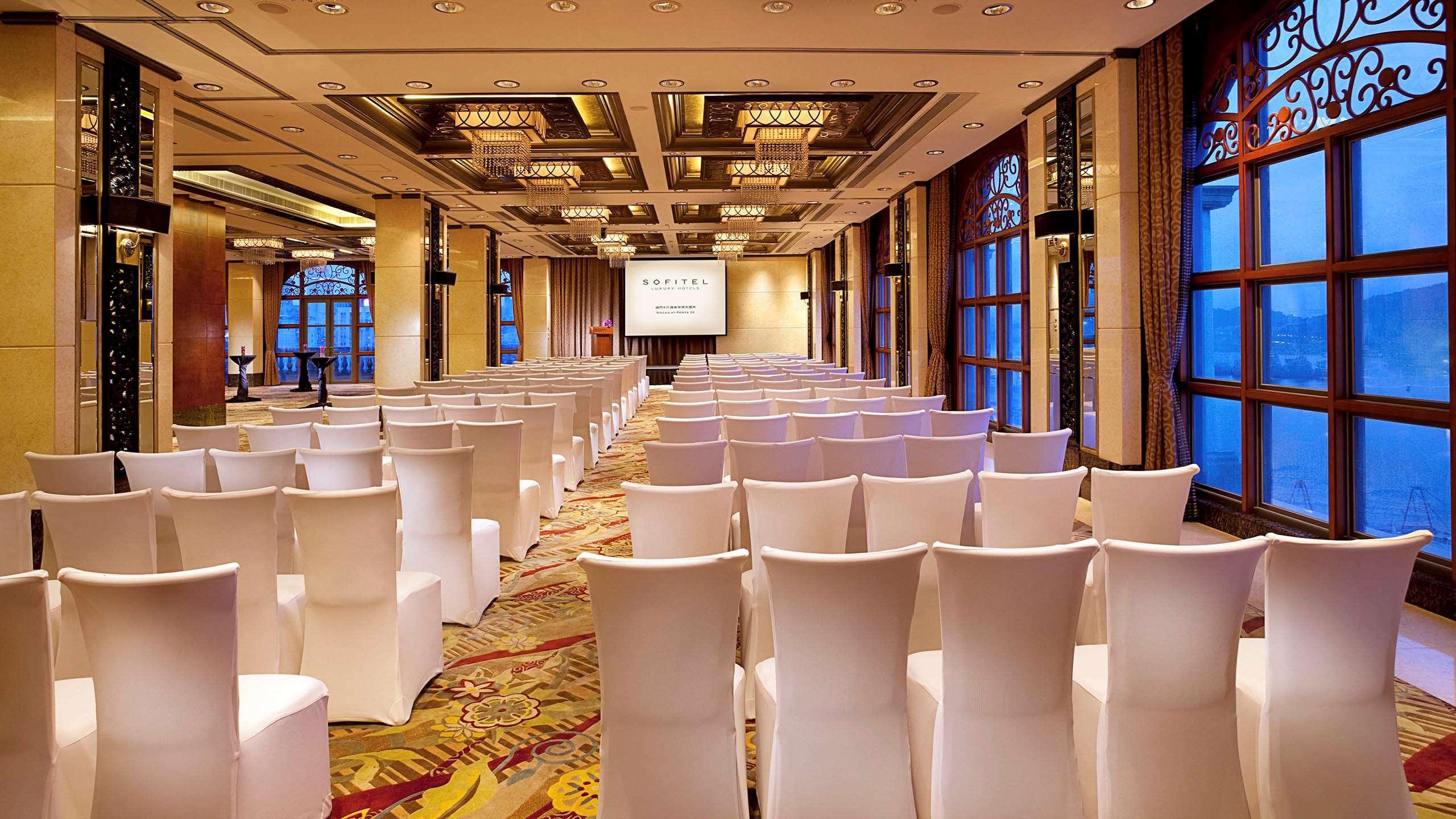 Sofitel Macau At Ponte 16 Hotell Eksteriør bilde The ballroom