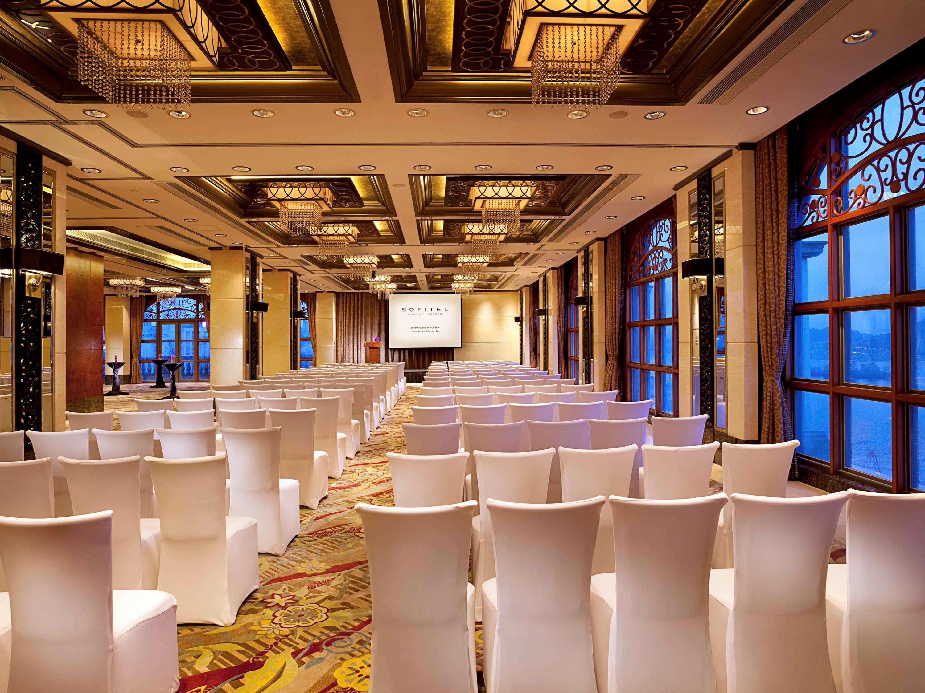 Sofitel Macau At Ponte 16 Hotell Eksteriør bilde The ballroom